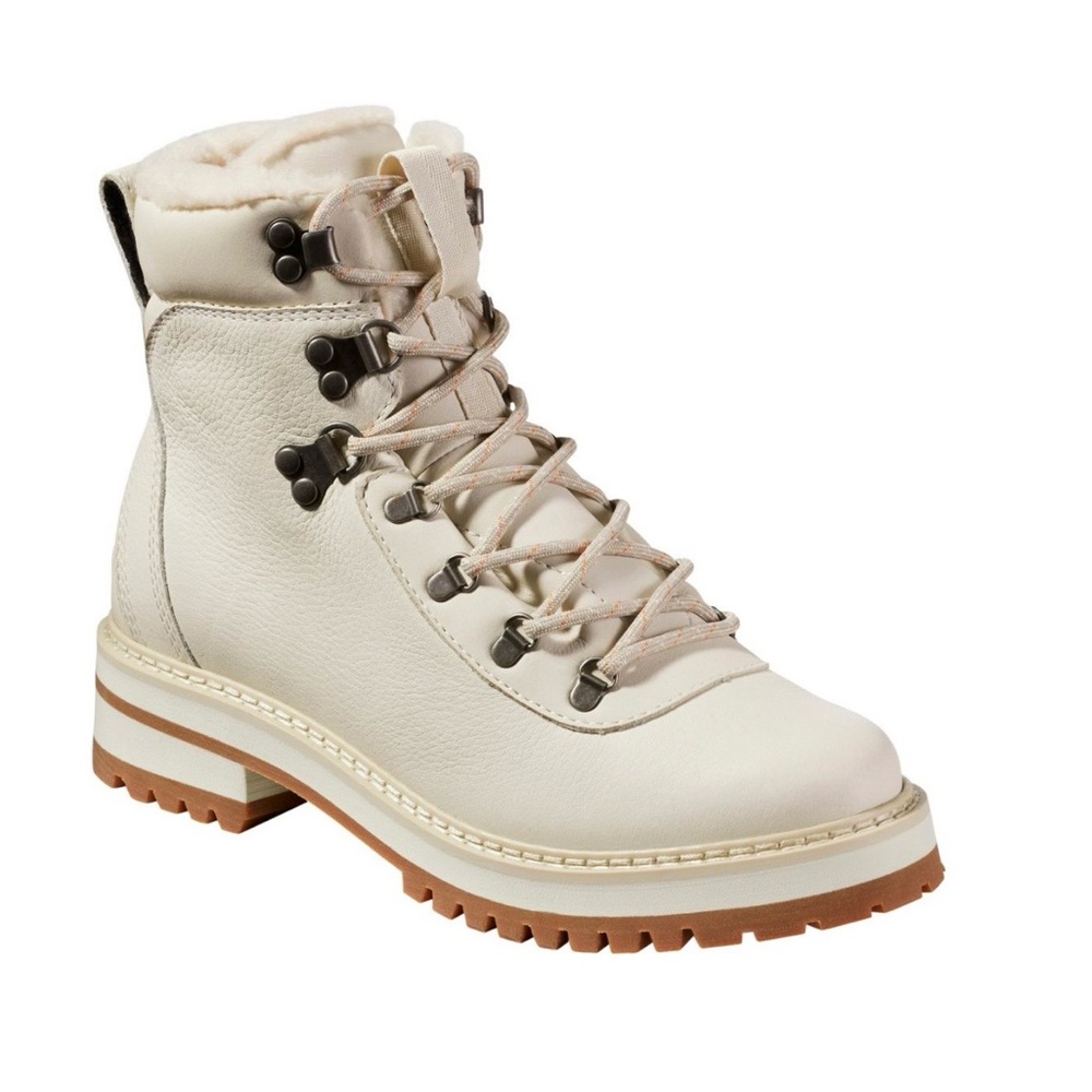 NEW L.L. Bean Women's Camden Hills Alpine Boots, Icicle White, Size 8